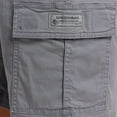 thumbnail image 4 of UNIONBAY Men's Relaxed Fit Flex Waist Cargo Short (Gray, 34), 4 of 4