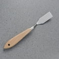 thumbnail image 4 of SHISUYAN Wooden Handle Painting Spatula and Mixing Scraper for Professional and Amateur Use Multi Color, 4 of 7