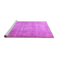 thumbnail image 2 of Ahgly Company Machine Washable Indoor Rectangle Persian Purple Traditional Area Rugs, 2' x 4', 2 of 4