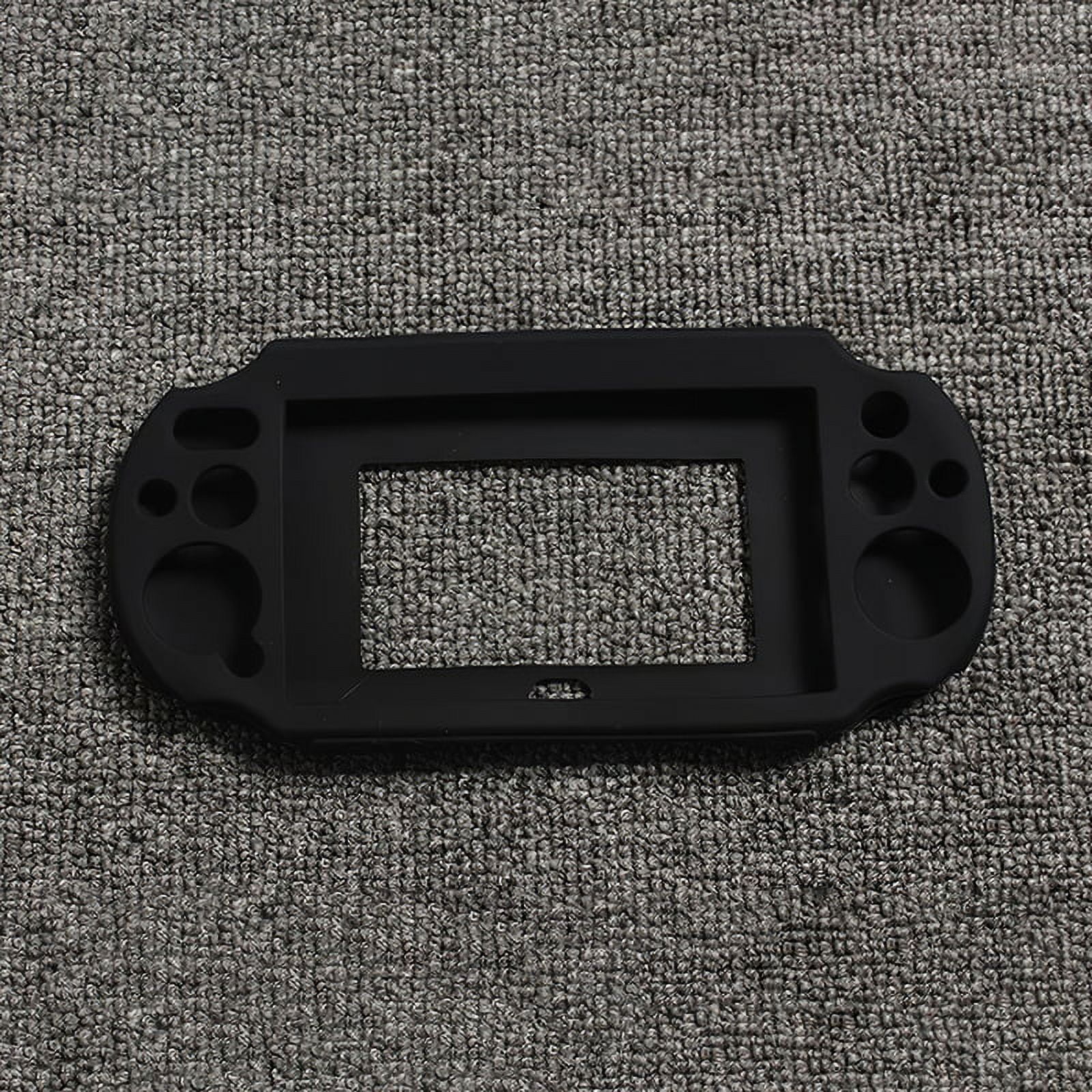 NEUF NEW pack coque silicone playstation PS VITA pochette casque écran gris 1000