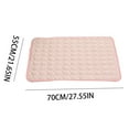 thumbnail image 2 of Dog Cooling Mat, Summer Pet Ice Mat Dog Mat Ice Silk Mat Cool Mat Pet Supplies, Summer Cooling Mat for Dogs Cats(D,Pink, 21.7x27.6in), 2 of 6