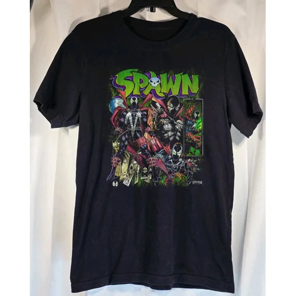 CLASSIC SPAWN VINTAGE MOVIE Black Color Full Size S To 5XL Shirt FN1087