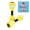 Yellow/Black, variant on Aquatic Exercise Dumbbells, Aquatic Dumbbells With EVA Foam, Water Aerobic Exercise Foam Pool Training Water Fitness Equipment For Weight Loss Adults Family