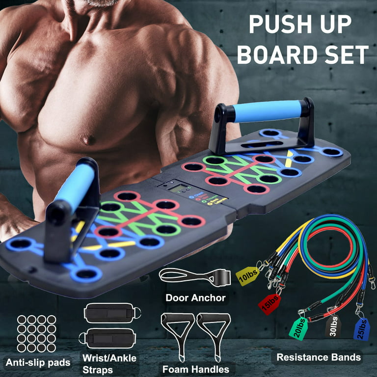 Push up Board, Portable Push up Bar with Auto Timing & Counting