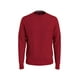 thumbnail image 3 of Jersey Tommy Hilfiger liso con cuello redondo para hombre Haute Red, 3 of 4