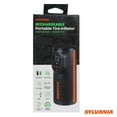 thumbnail image 2 of Sylvania Handheld Rechargeable Tire Inflator - For Car & Bikes - Mount to Bike - Functions as a Portable Air Compressor - Cordless Car Tire Pump - Digital Tire Inflator - Tire Pump with Power Bank, 2 of 8