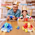 thumbnail image 2 of Coches a control remoto para niños con forma de dinosaurio de 2 a 6 años con música y luz, 2 of 6