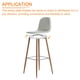 thumbnail image 4 of Hardware Lazy Susan Uxcell, 4Pack 3 Pulgadas Placa Giratoria de Rodamiento de Bola Cuadrada para Torre de DVD, Estantería (Plata), 4 of 5