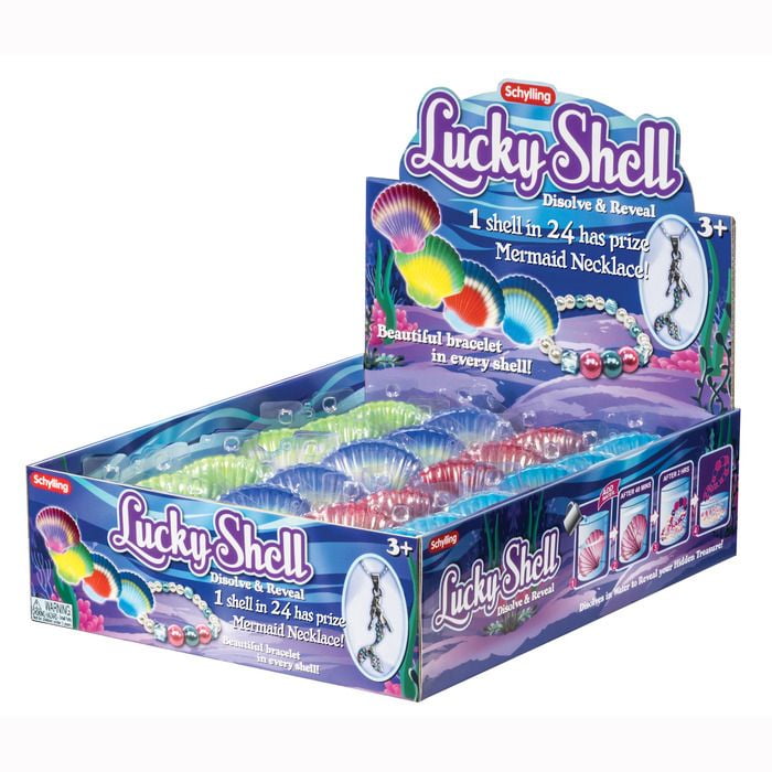 Lucky Shell One Random Color Shell Novelty Toy By Schylling Lsh