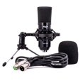 thumbnail image 1 of CAD Audio GXL1800 Micrófono de condensador de dirección lateral de gran formato, perfecto para podcasting y streaming en estudio, color negro, 1 of 5