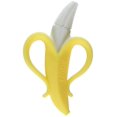 thumbnail image 4 of CHAO Cepillo de dientes de masaje para bebés con forma de plátano, color amarillo, 4 of 4