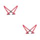 thumbnail image 4 of Tirantes ajustables Sonducket para hombre correas cómodas clips de metal fuertes rojo 2Conjunto, 4 of 6