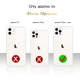 thumbnail image 2 of for iPhone 12 pro max Mirror Case for Women,Acrylic Mirror Phone Case That Can Be Used for Outdoor Makeup for Girl Who Love Beauty(Classic Mirror), 2 of 14