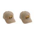 thumbnail image 2 of Minnieouse Gorra de béisbol de amplia aplicación, adecuada para deportes, acampada y diario, gorra de béisbol para niños, gorras de béisbol caqui 2Conjunto, 2 of 6