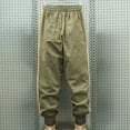 thumbnail image 3 of Men's Cargo Pants Spring Work Casual Tapered Pants Elastic Cargo Pants for Versatile Style and Functionality, 3 of 3