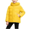 thumbnail image 2 of Cowsor Kids Winter Coats with Hooded Light Puffer Coat Warm Padded Jacket for Boys Girls Toddler, 2 of 7