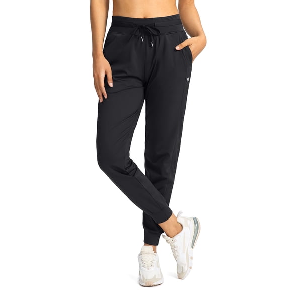 Pantalones deportivos G Gradual para mujer, cintura alta, atléticos, negros