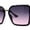 Black Purple Pink, variant on Womens Metal Bridge Oversize Rectangle Butterfly Diva Sunglasses Black Brown Green