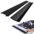 thumbnail image 5 of pitrice 2 Pieces Sealing Strip Workmanship Kitchenware Foldable Design Grease Resistance Spill Sealer High Temperature Strips Oven Guard, 5 of 5