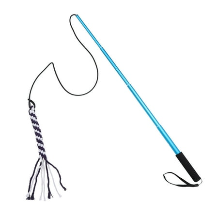 Masteelf  Dog Flirt Pole Constricted Length Toy Exerciser for Pets