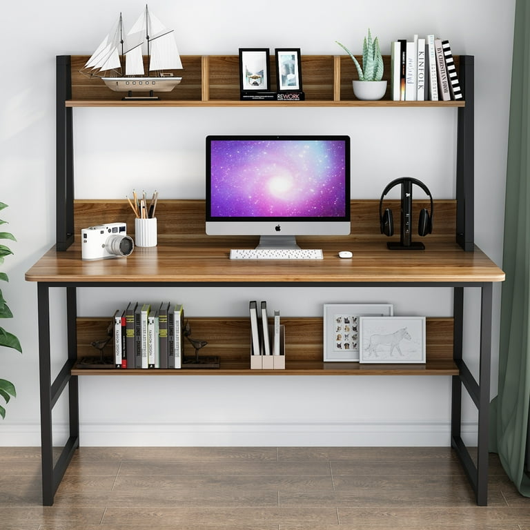 47 inch desk with sales hutch