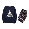 thumbnail image 1 of Christmas Tree Print Pajamas Pjs Set Family Matching Xmas Sleepwear Nightwear_om, 1 of 3