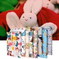 thumbnail image 3 of HEVIRGO 8 Pcs Tissu de Couture Pré-Découpé Imprimé Chats Coton Patchwork pour Sac DIY, 3 of 8