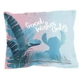 thumbnail image 3 of Lilo & Stitch Tropical Flowers Kids Queen Bed in a Bag Bedding Set w/ Reversible Comforter, 3 of 6