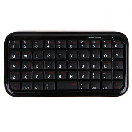 HDE Bluetooth 3.0 Keyboard Mini Travel Size Wireless Pocket Keypad for Sony Playstation