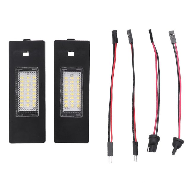 Luz de placa de matrícula LED para coche YONGSHENG Compatible con BMW E81 E87 E63 E64 E89 Z4 F20