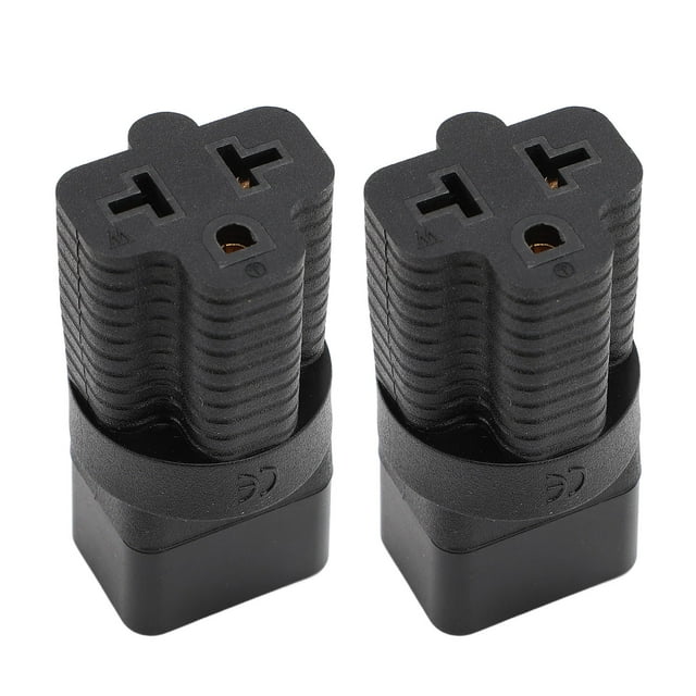 UPS Power Adapter, Plug and Play IEC320 C20 To NEMA 5 15R 5 20R 6 15R 6 20R Power Adapter Professional Copper Core 125V for UPS Power Supply for Table Lamp