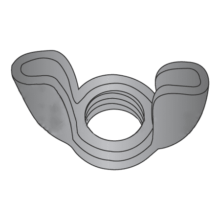 

1/4-20 Stamped Wing Nuts / Steel / Black Oxide (Quantity: 2 000 pcs)