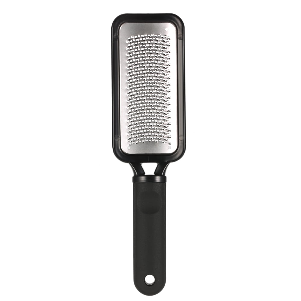 Large Foot Rasp Callous Remover Pedicure Foot File Hard Skin Remove Stainless Steel Foot Grinding Tool Black
