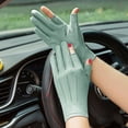 thumbnail image 3 of Guantes de ciclismo con pantalla táctil, antideslizantes, para deportes al aire libre, protección solar, para pesca, absorbentes del sudor, transpirables, de seda fría, para verano, 3 of 3