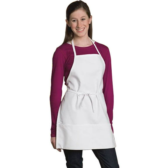 Uncommon Threads 3007-2500 20W x 25.5L Youth Apron 2 Section Pocket