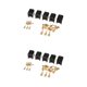 thumbnail image 4 of Sidaley 5Pcs 80A Relay Connector 4-Pin Mounting Base Socket Holder Terminals + Tipo 1 2piezas, 4 of 6
