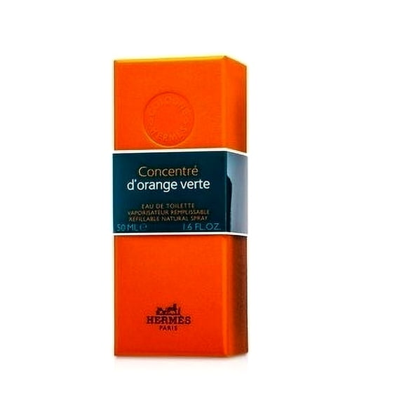 Hermes EAU D'ORANGE VERTE Eau De Toilette Spray Concentre Refillable (Unisex) for Women 1.6 oz