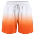 thumbnail image 4 of MEZZALL Boys Swimwear Bottoms Kids Swim Trunks Gradient With Elastic Waistband Comfortable Athletic Swim Shorts Tropical Swim Trunks, 4 of 4
