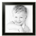 thumbnail image 2 of ArtToFrames 14" x 14" Black Panel With Silver Lip Picture Frame, 14x14 inch Multi Wood Poster Frame (WOM-5093), 2 of 7