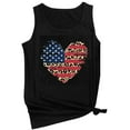 thumbnail image 3 of IROINNID Women's Round Neckline Tank Sleeveless 4th Of July Fashion Flag Tops Shirts Tops America Independence Day, 3 of 4
