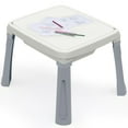 thumbnail image 2 of Dolu: 3-In-1 Activity Table: Sand, Water & Creativity - White, Green, Yellow - Play Accessories, Sensory Toy, Indoor/Outdoor, Toddlers & Kids Ages 2+, 2 of 5