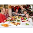 thumbnail image 5 of Acacia Wood Christmas Tree Cutting Board 15x12 Inch Charcuterie Board with Handle, Xmas Cheese Appetizer Tray, Wooden Decorative Serving Platter for Holiday Kitchen Party, 5 of 7