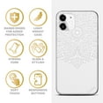 thumbnail image 4 of Caseyard TPU Clear Case for iPhone 13 with Lara Mandala design phone cover, 4 of 7