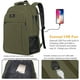 thumbnail image 2 of Mochila de viaje para portátil MATEIN de 15,6 pulgadas con puerto USB, color verde, 2 of 9