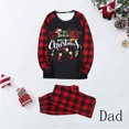 thumbnail image 3 of Penkiiy Pyjamas de Noël pour Famille Ensemble de Pjs Assortis, Pyjamas de Noël à Carreaux Rouges pour Femmes Hommes Enfants Rouge TG, 3 of 7