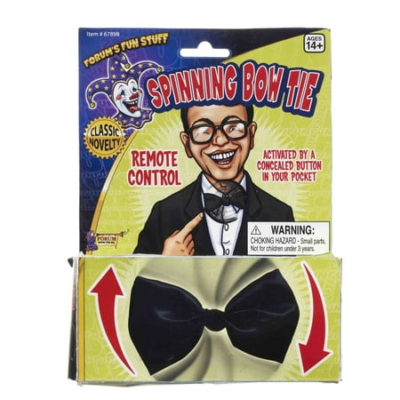 Spinning Bow Tie Télécommande Spin Funny Gag Halloween Costume de Clown  Noir | Walmart Canada