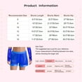 thumbnail image 5 of inlzdz Kids Girls Shiny Sequin Dance Shorts Gymnastics Athletic Tumbling Bottoms Boyshorts Black 6, 5 of 5