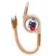 thumbnail image 1 of Eslovenia bandera maquillaje mascara gritando Cap Cable de carga telescópico múltiples USB tres en uno, 1 of 3