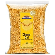 Rani Chana Dal (Split Desi Chickpeas without skin) Indian Lentils, 128oz (8lbs) 3.63kg, Bulk ~ All Natural | Gluten Friendly | NON-GMO | Kosher | Vegan | Indian Origin