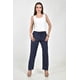 thumbnail image 1 of Pantalon de lino rayado Roman Fashion /Juvenil, 9205 (Azul marino) azul marino CH, 1 of 5
